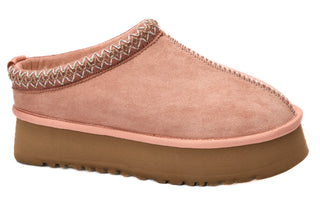 Corky's Pillow Talk Slip-On in Blush Faux Suede