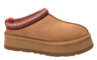 Corky's Pillow Talk Slip-On in Camel Faux Suede