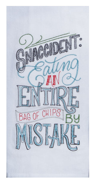 Snaccident Tea Towel
