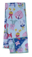 Dog Heads Earth Towel