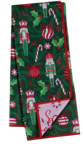 Merry Nutcrackers Earth Towel