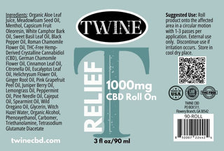 1000mg CBD Relief Roller - 3oz
