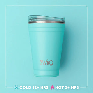 Sea Swirl Party Cup 18oz Tumbler