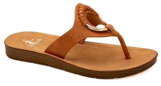 Ring My Bell Sandals in Cognac