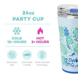 Shell Yeah Party Cup 24oz Tumbler