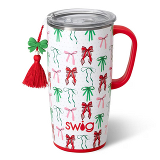 Ribbons and Bows 22oz Travel Mug