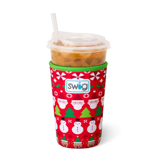 Christmas Crew 22oz Iced Cup Coolie