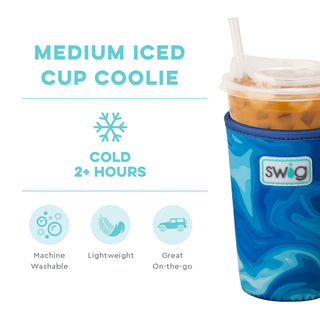 Blue Lagoon Medium Iced Cup Coolie