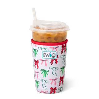 Ribbons and Bows 22oz Iced Cup Coolie