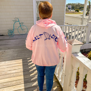 Salt Girl Jacket in Pink - Turtle
