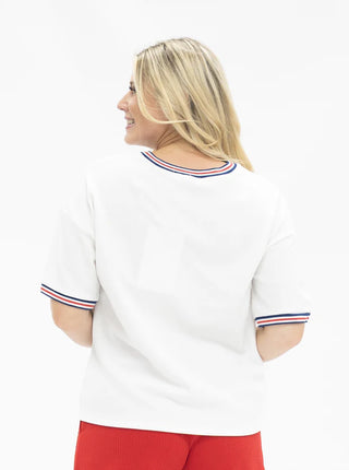 Summer Fun Top in White