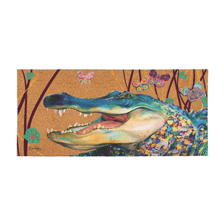 Seaside Retreat Alligator Coir Sassafras Switch Mat
