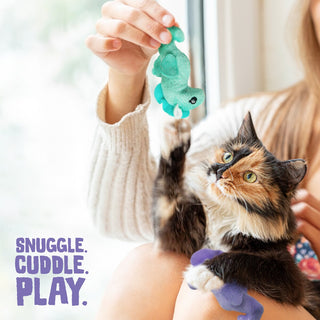 SnugArooz Kitty Seahorse with Catnip Cat Toy 4" 2pk