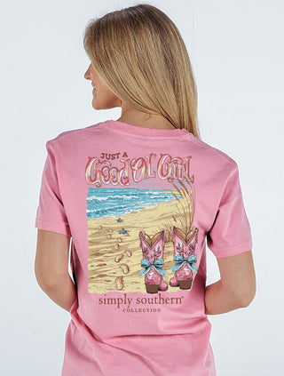 Just Short Sleeve T-Shirt In Fancy Candy