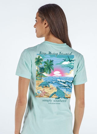 Youth Forward Tracker Short Sleeve T-Shirt In Mint