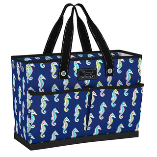 The BJ Bag Pocket Tote Large In Sea Biscuit