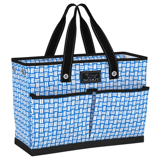 The BJ Bag Pocket Tote Large In Totally Stitchin