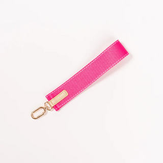 On Hand Wrist Strap In Hot Pink