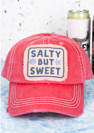 Salty But Sweet Hat in Pink