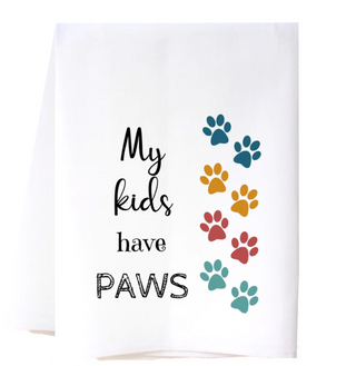 Kids Have Paws Sack Towel