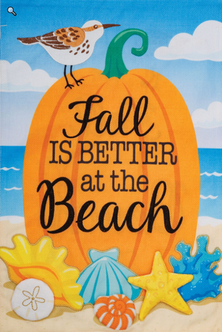 Applique Beach Pumpkin FM