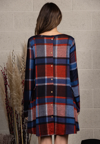 Delilah Plaid Dress