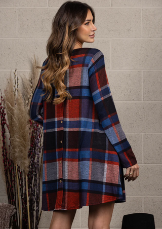 Delilah Plaid Dress