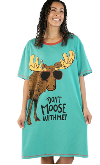 Don't Moose With Me Women's Nightshirt