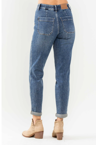 High Waist Drawstring Jogger by Judy Blue