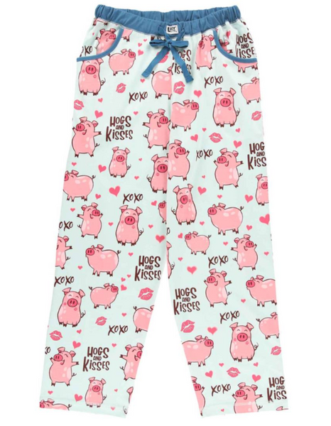 Hogs and kisses pajamas sale