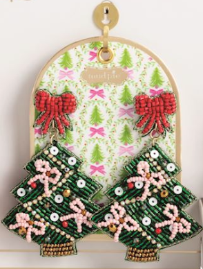 Deck The Halls Christmas Earrings