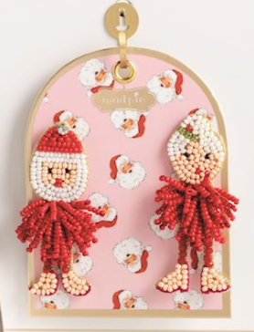Deck The Halls Christmas Earrings