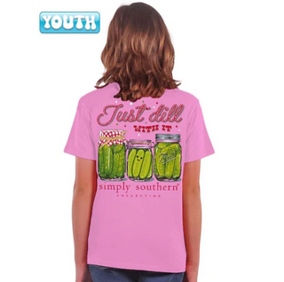 Youth Just Dill With It  Short Sleeve T-Shirt