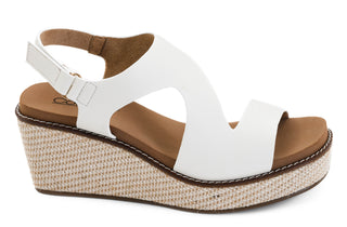 Corkys Steppin' Out Wedge in White