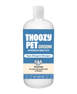 ThoozyPet Hypo Allergenic Shampoo Unscented 16  ounces