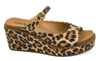 Corkys Treat Yourself Wedge in Leopard