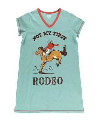 Not My First Rodeo Women's V-Neck Nightshirt