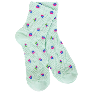 Weekend Quarter Flower Socks
