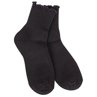 Weekend Quarter Ruffle Socks