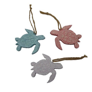 Turtle Glitter Ornament *3 colors*
