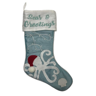 Seas and Greetings Stocking