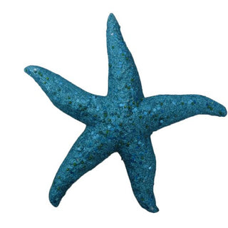 Large Starfish Ornament in Blue