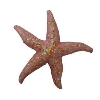Large Starfish Ornament in Coral