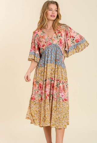 Flower Days Midi Dress