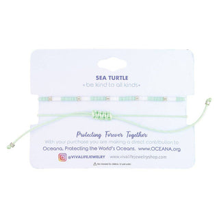 Sea Turtle Be Kind Bracelet Set