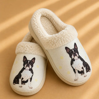 Boston Terrier Slippers