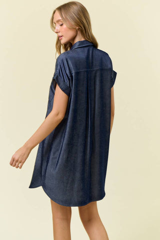 Impressing You Dress in Indigo