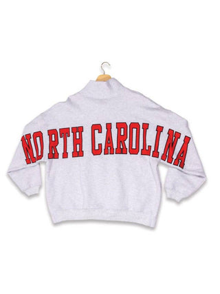 North Carolina Mock Neck Pullover