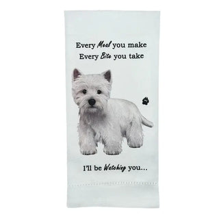 Westie Kitchen Towel