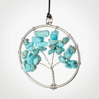 Serenity Tree Small Chime In Turquoise